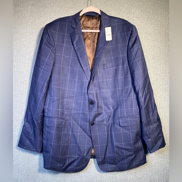 NEW Brooks Brothers 46L 38x34 Brooksgate Regent Vitale Barberis Canonico Suit - Picture 3 of 13